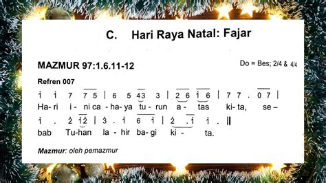 mazmur hari raya natal